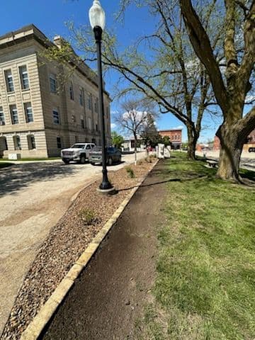 Gallery photos for Greene County Courthouse Landscape Transformation: Image #1