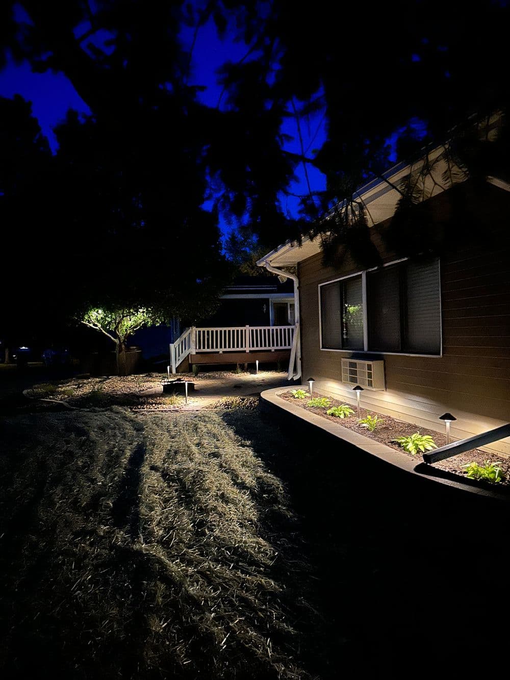 Gallery photos for Elegant Landscape Lighting Transformation: Image #3