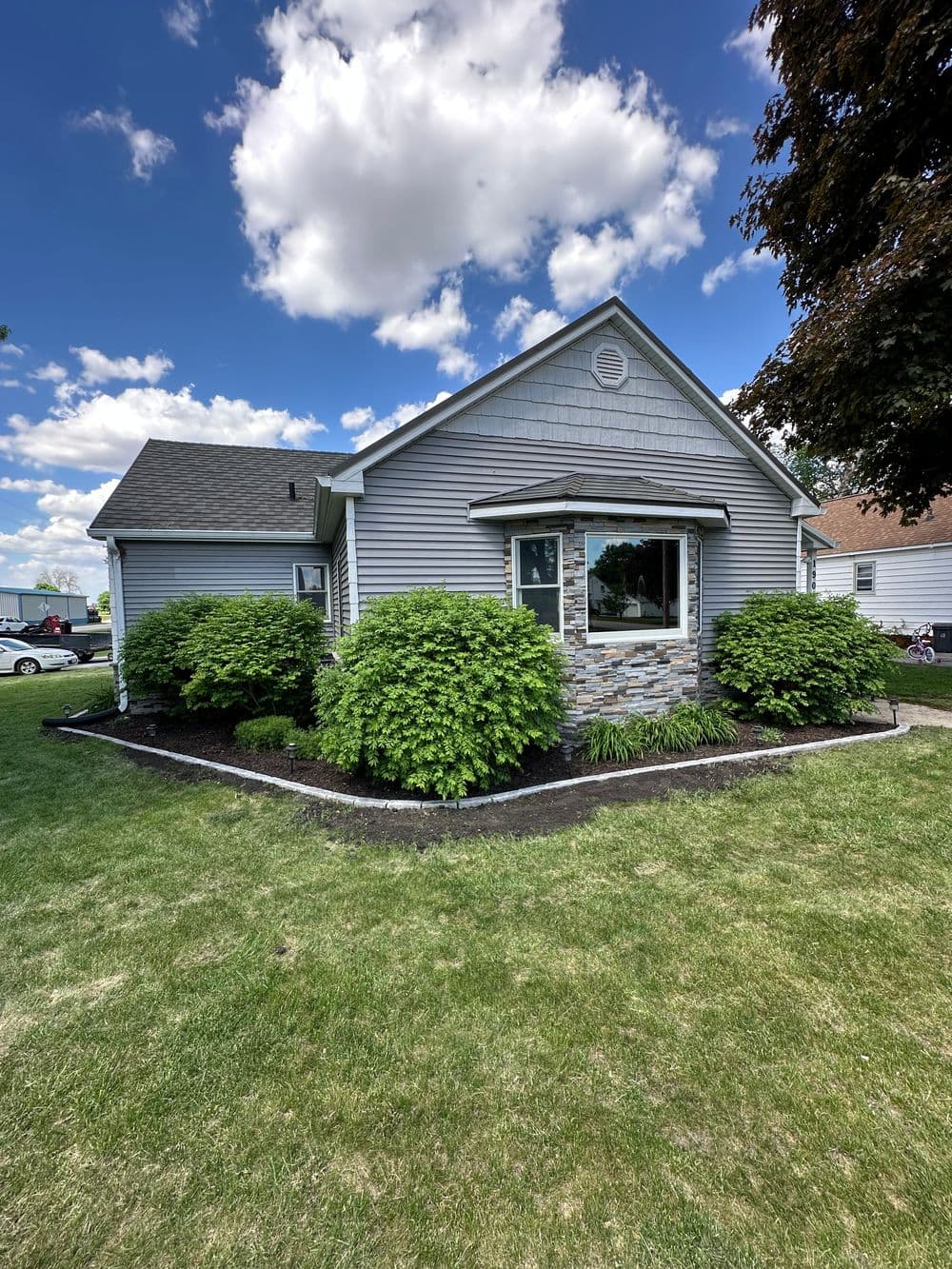 Landscape Makeover with Elegant Curb Appeal image